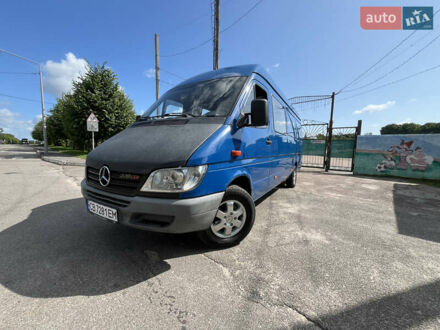 Мерседес Sprinter 2004 в Чернигове на Automoto.ua Синий Мерседес Sprinter, объемом двигателя 2.69 л и пробегом 450 тыс. км за 7777 $, фото 1 на Automoto.ua