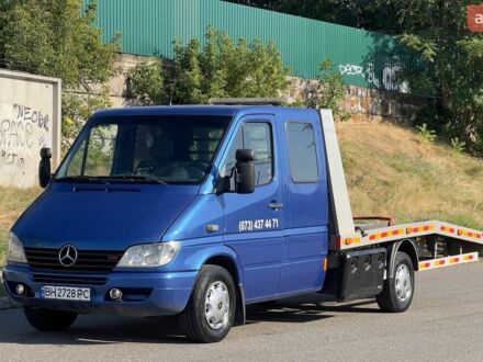Синий Мерседес Sprinter, объемом двигателя 2.15 л и пробегом 270 тыс. км за 17500 $, фото 1 на Automoto.ua