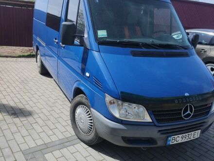 Мерседес Sprinter 2004 в Самборе на Automoto.ua Синий Мерседес Sprinter, объемом двигателя 2.7 л и пробегом 477 тыс. км за 9700 $, фото 1 на Automoto.ua