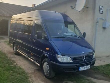 Мерседес Sprinter 2004 в Снятине на Automoto.ua Синий Мерседес Sprinter, объемом двигателя 2.7 л и пробегом 225 тыс. км за 10500 $, фото 1 на Automoto.ua