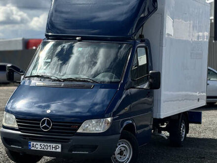 Мерседес Sprinter 2004 в Луцке на Automoto.ua Синий Мерседес Sprinter, объемом двигателя 2.2 л и пробегом 300 тыс. км за 11900 $, фото 1 на Automoto.ua