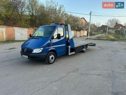 Синий Мерседес Sprinter, объемом двигателя 2.15 л и пробегом 592 тыс. км за 17700 $, фото 1 на Automoto.ua