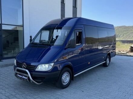 Синий Мерседес Sprinter, объемом двигателя 2.7 л и пробегом 3 тыс. км за 9500 $, фото 1 на Automoto.ua