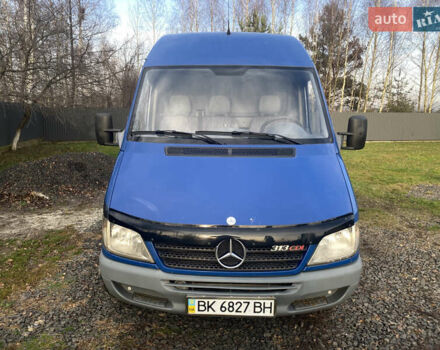 Синий Мерседес Sprinter, объемом двигателя 2.2 л и пробегом 368 тыс. км за 8500 $, фото 1 на Automoto.ua