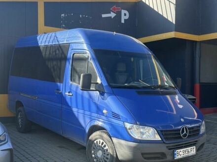 Мерседес Sprinter 2004 у Львові на Automoto.ua Синій Мерседес Sprinter, об'ємом двигуна 2.1 л та пробігом 545 тис. км за 7500 $, фото 1 на Automoto.ua