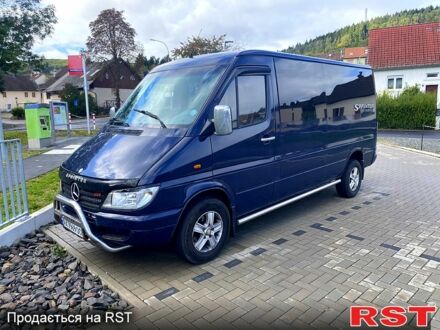 Мерседес Sprinter 2004 у Кегичевке на Automoto.ua Синій Мерседес Sprinter, об'ємом двигуна 2.7 л та пробігом 234 тис. км за 8500 $, фото 1 на Automoto.ua