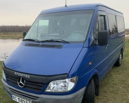Синій Мерседес Sprinter, об'ємом двигуна 2.1 л та пробігом 650 тис. км за 7600 $, фото 1 на Automoto.ua