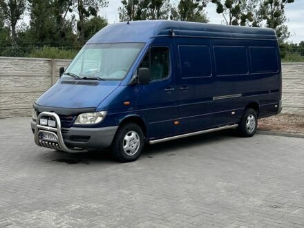 Синій Мерседес Sprinter, об'ємом двигуна 2.7 л та пробігом 465 тис. км за 9700 $, фото 1 на Automoto.ua