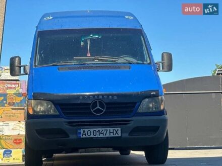 Синий Мерседес Sprinter, объемом двигателя 2.2 л и пробегом 252 тыс. км за 6800 $, фото 1 на Automoto.ua