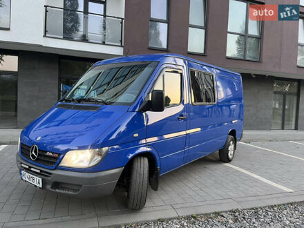 Мерседес Sprinter 2004 в Сваляве на Automoto.ua Синий Мерседес Sprinter, объемом двигателя 2.7 л и пробегом 430 тыс. км за 9300 $, фото 1 на Automoto.ua