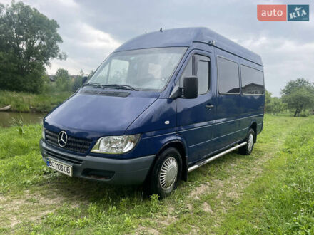 Синий Мерседес Sprinter, объемом двигателя 2.69 л и пробегом 4 тыс. км за 8808 $, фото 1 на Automoto.ua
