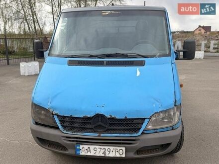 Синий Мерседес Sprinter, объемом двигателя 2.77 л и пробегом 500 тыс. км за 9700 $, фото 1 на Automoto.ua