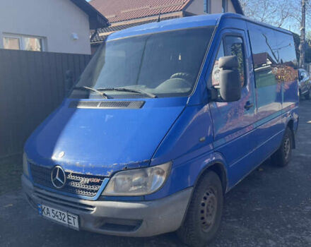Мерседес Sprinter 2005 у Києві на Automoto.ua Синій Мерседес Sprinter, об'ємом двигуна 2.15 л та пробігом 805 тис. км за 6000 $, фото 1 на Automoto.ua