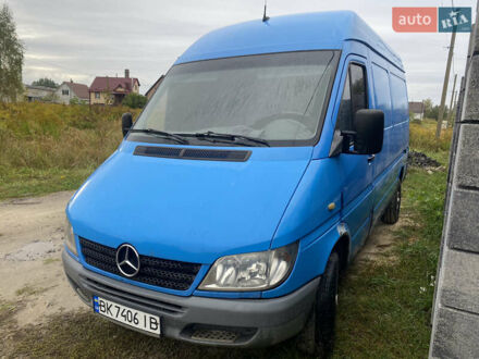 Синій Мерседес Sprinter, об'ємом двигуна 2.2 л та пробігом 670 тис. км за 5800 $, фото 1 на Automoto.ua