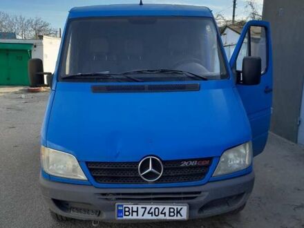 Синий Мерседес Sprinter, объемом двигателя 2.2 л и пробегом 248 тыс. км за 6700 $, фото 1 на Automoto.ua