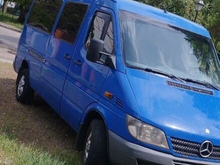 Синий Мерседес Sprinter, объемом двигателя 2.2 л и пробегом 940 тыс. км за 6500 $, фото 1 на Automoto.ua