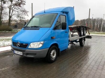 Мерседес Sprinter 2005 в Луцке на Automoto.ua Синий Мерседес Sprinter, объемом двигателя 2.1 л и пробегом 490 тыс. км за 16100 $, фото 1 на Automoto.ua