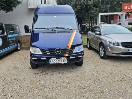 Мерседес Sprinter 2005 в Хусте на Automoto.ua Синий Мерседес Sprinter, объемом двигателя 2.2 л и пробегом 890 тыс. км за 8800 $, фото 1 на Automoto.ua