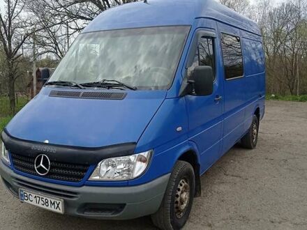 Мерседес Sprinter 2005 в Долине на Automoto.ua Синий Мерседес Sprinter, объемом двигателя 2.1 л и пробегом 620 тыс. км за 7900 $, фото 1 на Automoto.ua