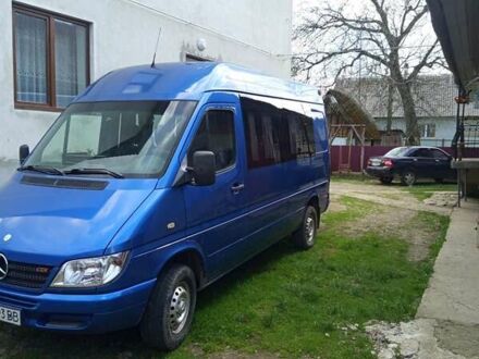 Синій Мерседес Sprinter, об'ємом двигуна 2.1 л та пробігом 480 тис. км за 8000 $, фото 1 на Automoto.ua