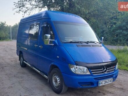 Синій Мерседес Sprinter, об'ємом двигуна 2.1 л та пробігом 337 тис. км за 8000 $, фото 1 на Automoto.ua