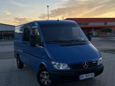 Синий Мерседес Sprinter, объемом двигателя 2.7 л и пробегом 83 тыс. км за 9504 $, фото 1 на Automoto.ua