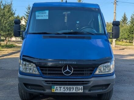 Синий Мерседес Sprinter, объемом двигателя 2.2 л и пробегом 740 тыс. км за 7700 $, фото 1 на Automoto.ua