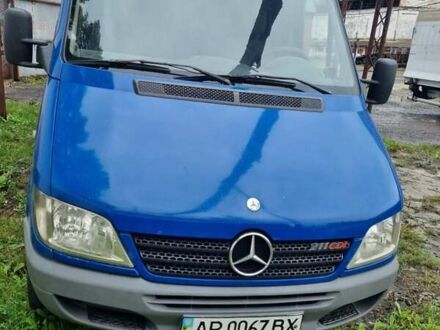 Мерседес Sprinter 2005 у Хмельницькому на Automoto.ua Синій Мерседес Sprinter, об'ємом двигуна 2.2 л та пробігом 740 тис. км за 9000 $, фото 1 на Automoto.ua
