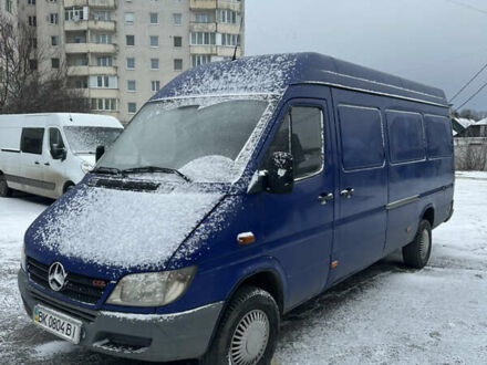 Синій Мерседес Sprinter, об'ємом двигуна 2.1 л та пробігом 100 тис. км за 6500 $, фото 1 на Automoto.ua