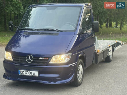 Мерседес Sprinter 2005 в Ровно на Automoto.ua Синий Мерседес Sprinter, объемом двигателя 2.69 л и пробегом 285 тыс. км за 15500 $, фото 1 на Automoto.ua