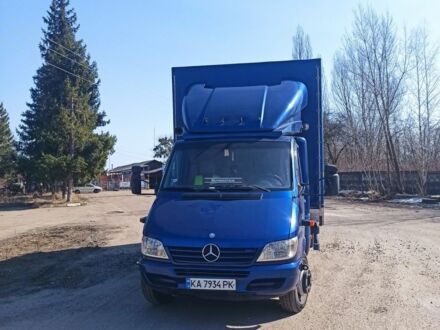 Синий Мерседес Sprinter, объемом двигателя 2.69 л и пробегом 500 тыс. км за 17300 $, фото 1 на Automoto.ua