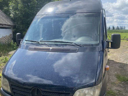 Мерседес Sprinter 2005 в Киеве на Automoto.ua Синий Мерседес Sprinter, объемом двигателя 2.3 л и пробегом 400 тыс. км за 5000 $, фото 1 на Automoto.ua