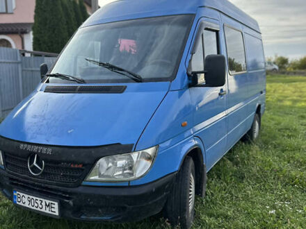 Мерседес Sprinter 2005 в Львове на Automoto.ua Синий Мерседес Sprinter, объемом двигателя 2.2 л и пробегом 750 тыс. км за 6950 $, фото 1 на Automoto.ua