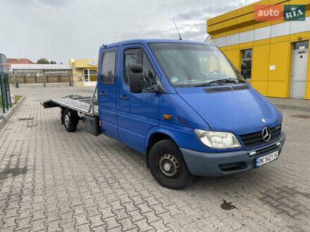 Синий Мерседес Sprinter, объемом двигателя 2.15 л и пробегом 700 тыс. км за 12500 $, фото 1 на Automoto.ua