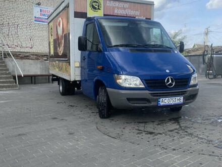 Мерседес Sprinter 2006 у Луцьку на Automoto.ua Синій Мерседес Sprinter, об'ємом двигуна 2.7 л та пробігом 347 тис. км за 16000 $, фото 1 на Automoto.ua