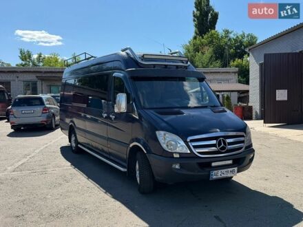 Синій Мерседес Sprinter, об'ємом двигуна 2.87 л та пробігом 600 тис. км за 12500 $, фото 1 на Automoto.ua