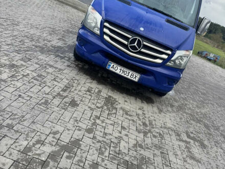 Мерседес Sprinter 2006 в Хусте на Automoto.ua Синий Мерседес Sprinter, объемом двигателя 2.1 л и пробегом 582 тыс. км за 13500 $, фото 1 на Automoto.ua