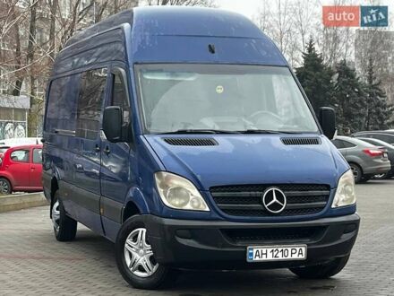 Синий Мерседес Sprinter, объемом двигателя 3 л и пробегом 603 тыс. км за 11500 $, фото 1 на Automoto.ua