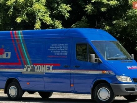 Синій Мерседес Sprinter, об'ємом двигуна 2.2 л та пробігом 436 тис. км за 11800 $, фото 1 на Automoto.ua