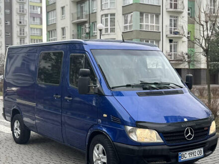 Мерседес Sprinter 2006 в Ивано-Франковске на Automoto.ua Синий Мерседес Sprinter, объемом двигателя 2.7 л и пробегом 670 тыс. км за 7950 $, фото 1 на Automoto.ua
