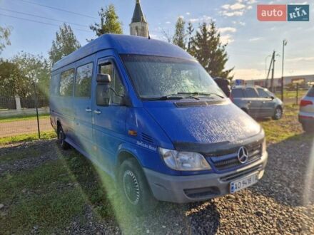 Мерседес Sprinter 2006 у Хусте на Automoto.ua Синій Мерседес Sprinter, об'ємом двигуна 2.15 л та пробігом 348 тис. км за 7400 $, фото 1 на Automoto.ua
