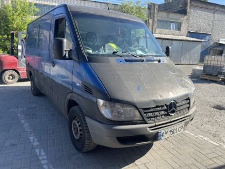 Синий Мерседес Sprinter, объемом двигателя 2.2 л и пробегом 2 тыс. км за 4000 $, фото 1 на Automoto.ua