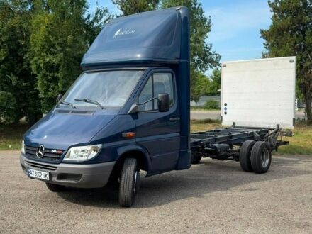 Синий Мерседес Sprinter, объемом двигателя 2.69 л и пробегом 151 тыс. км за 22300 $, фото 1 на Automoto.ua