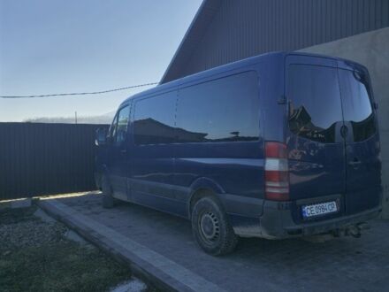 Синій Мерседес Sprinter, об'ємом двигуна 2 л та пробігом 220 тис. км за 10000 $, фото 1 на Automoto.ua