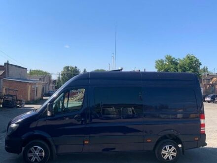Синий Мерседес Sprinter, объемом двигателя 3 л и пробегом 230 тыс. км за 11992 $, фото 1 на Automoto.ua