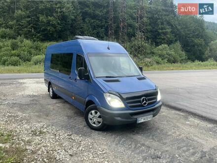 Мерседес Sprinter 2007 в Долине на Automoto.ua Синий Мерседес Sprinter, объемом двигателя 2.1 л и пробегом 640 тыс. км за 12800 $, фото 1 на Automoto.ua