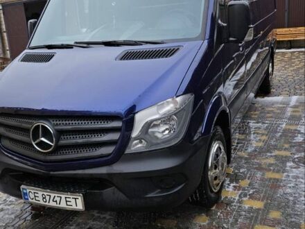 Синий Мерседес Sprinter, объемом двигателя 3 л и пробегом 445 тыс. км за 28000 $, фото 1 на Automoto.ua