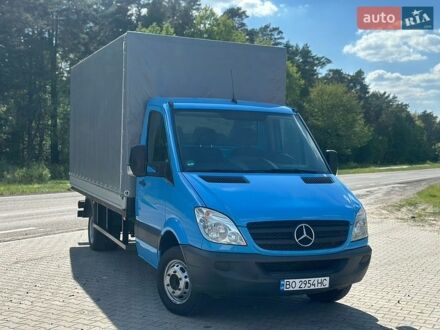 Синий Мерседес Sprinter, объемом двигателя 2.2 л и пробегом 239 тыс. км за 18499 $, фото 1 на Automoto.ua