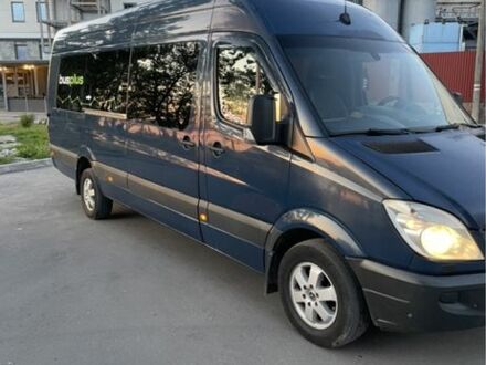 Мерседес Sprinter 2008 у Тернополі на Automoto.ua Синій Мерседес Sprinter, об'ємом двигуна 3 л та пробігом 1 тис. км за 17500 $, фото 1 на Automoto.ua