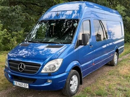Синий Мерседес Sprinter, объемом двигателя 2.99 л и пробегом 565 тыс. км за 20000 $, фото 1 на Automoto.ua
